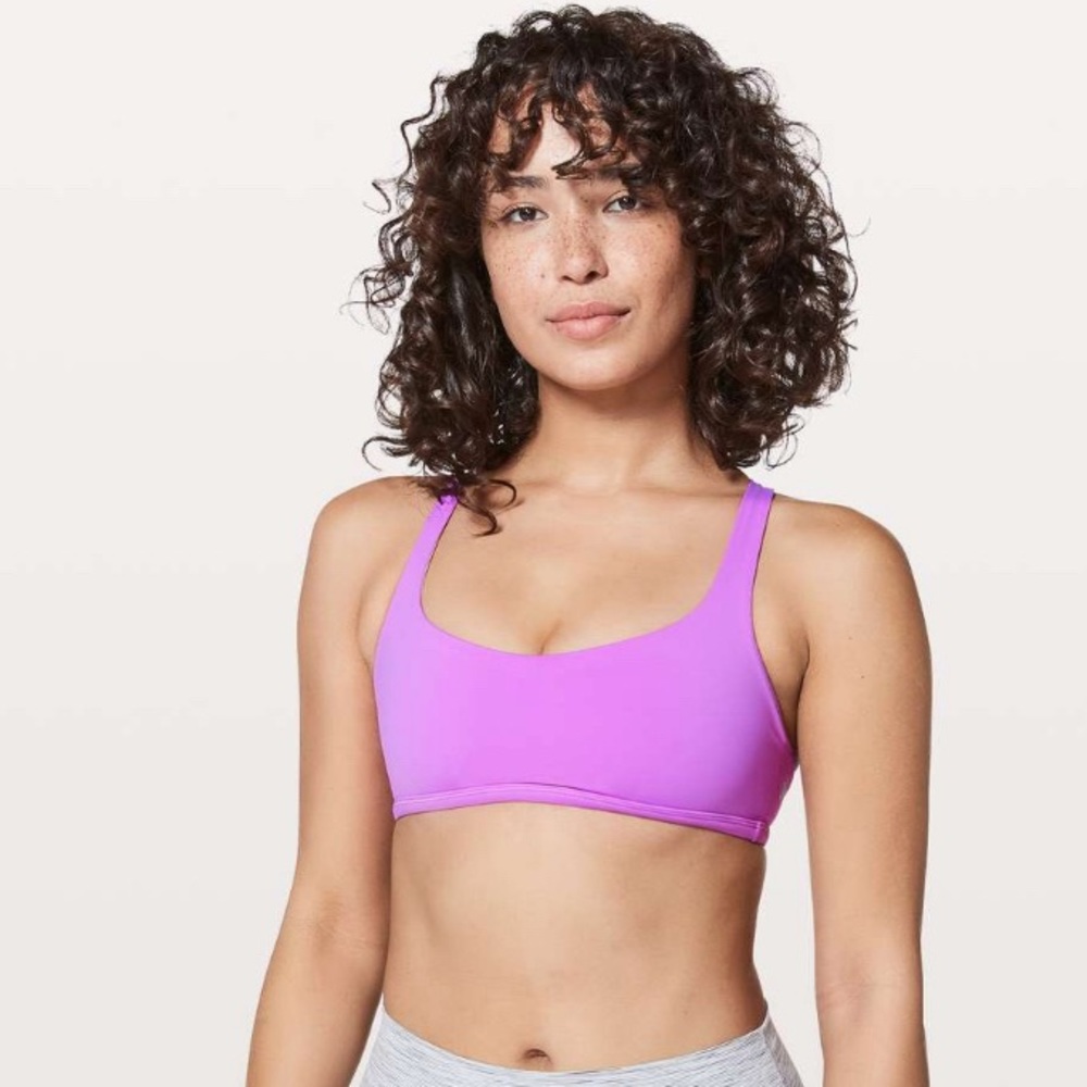 Bright Purple Lululemon Free to be Sports Bra *Wild Size 8